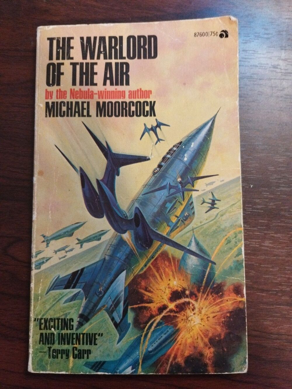 Warlord of the Air Michael Moorcock 1973 Sci-Fi Alternate History Ace Books PB